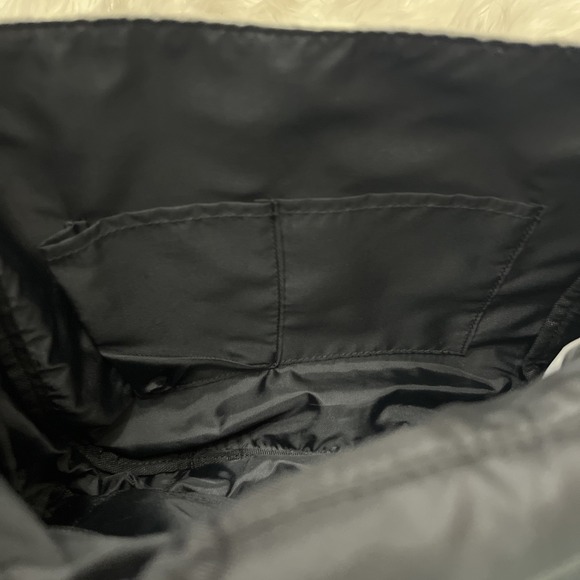 KAVU Crossbody Bag Gray Black Canvas Aztec Print Adjustable Strap - Picture 7 of 16